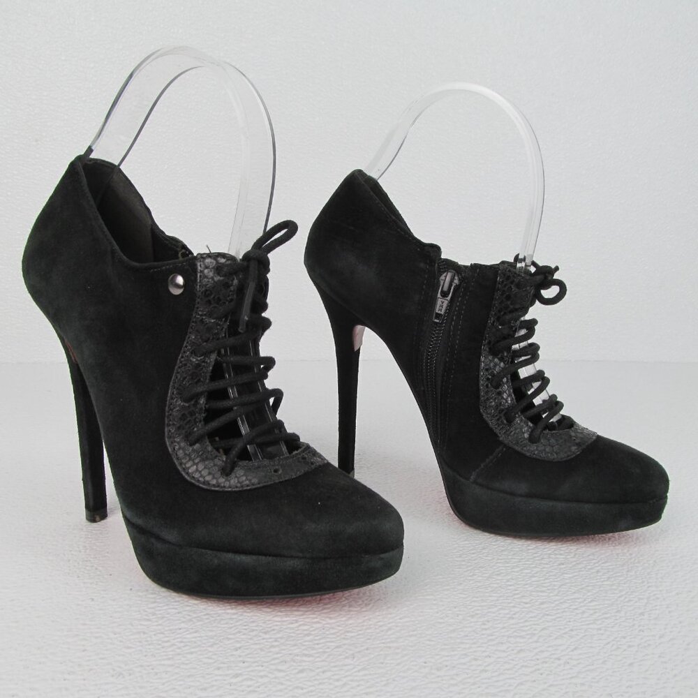 Villa Vittini Suede Stiletto Pumps Women's Size 6